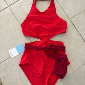 Flagpole One Piece Swimsuit